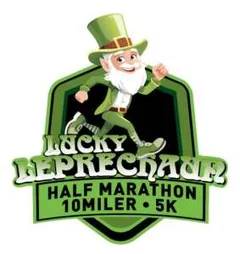 The Lucky Leprechaun Half Marathon, 10 Miler, & 5K logo