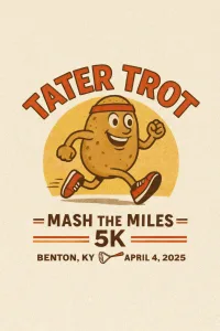 The Tater Trot logo