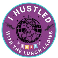 Lunch Lady Hustle 5K Run/Walk logo