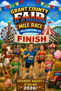 Grant County Fair Mile logo