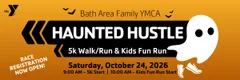 Bath Area Family YMCA Haunted Hustle 5K Walk Run & Kids Fun Run logo