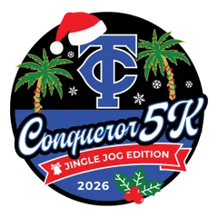 Conqueror 5k: Jingle Jog Edition logo