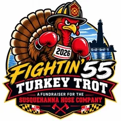 Fightin' 55 Turkey Trot logo