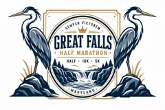 Great Falls Half (Half/10k/5k) logo