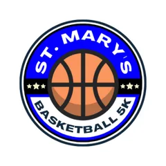 St. Mary's Boys Basketball Annual 5K Run and 1-Mile Fun Run logo