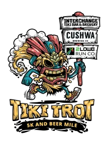 Tiki Trot 5k, Beer Mile & Taco Mile logo