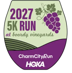 Charm City Run 5K at Boordy Vineyards presented by Hoka EARLY BIRD REGISTRATION (2027) logo