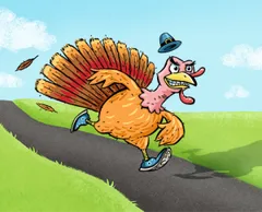 Give 'Em the Bird 5k Run / 2K Walk (12th Annual) logo