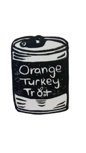 Orange Turkey Trot logo
