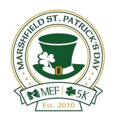 Marshfield St. Patrick's Day 5k logo