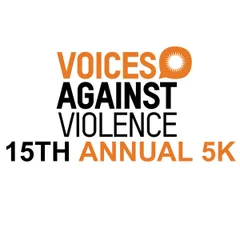 Voices Against Violence 5K Run/Walk logo