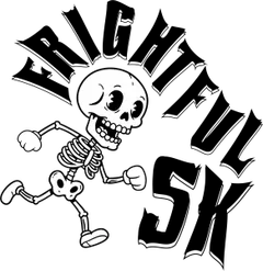 10th Annual Frightful 5K and Pumpkin 1K logo