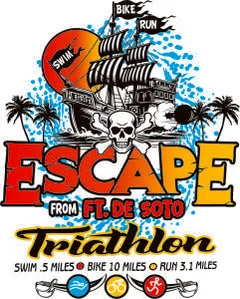 Escape From Fort Desoto Triathlon/Duathlon logo