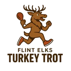 Flint Elks Turkey Trot logo