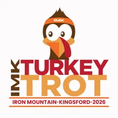 Iron Mountain | Kingsford Turkey Trot 5K Run/Walk presented by Hall Orthodontics logo
