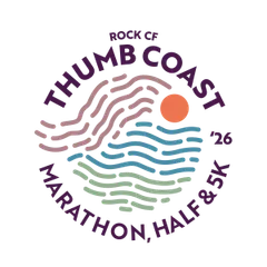 Rock CF Thumb Coast Marathon, Half Marathon & 5K logo