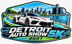 Detroit Auto Show 5K logo