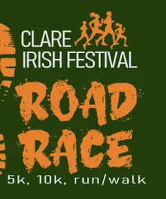 Clare Irish Festival Road Race logo