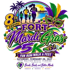 Fort Mardi Gras Fun 5k Run/Walk & Fest logo