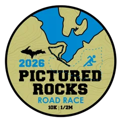 Pictured Rocks Road Race 2027 logo