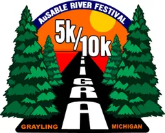 AuSable River Festival G.R.A. 10K & 5K logo