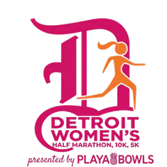 Detroit Women's Half Marathon presented by Playa Bowls logo