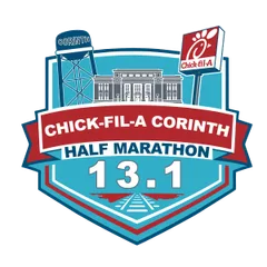 Chick Fil A Corinth Half Marathon logo