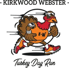 44th Annual Kirkwood Webster Turkey Day Run logo