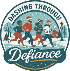 Dashing through Defiance - 1 MILE | 5K | 10K logo