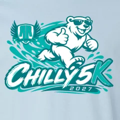 Chilly 5k presented by Freeman Health System logo