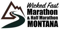WICKED FAST MARATHON & HALF MARATHON MONTANA logo