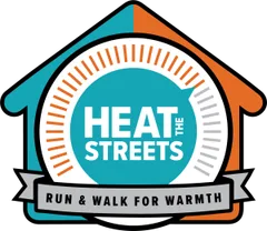 Heat the Streets Run & Walk for Warmth logo
