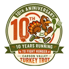 2026 Carson Valley Turkey Trot Fun Run logo