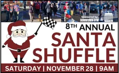 Santa Shuffle Laconia logo