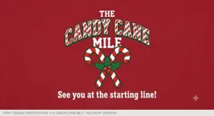 The Candy Cane Mile NH logo