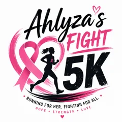 Ahlyza's Fight 5K logo