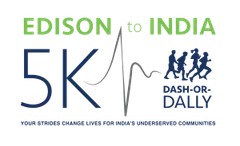 Edison to India 5K Dash-or-Dally logo
