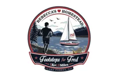Footsteps for Fred Timed 1.5 & 5K logo