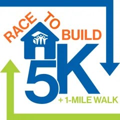 Race to Build 5K and 1-Mile Walk logo