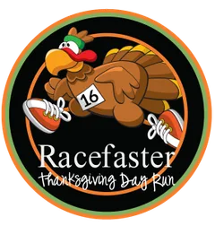 The Racefaster Thanksgiving Day Run logo