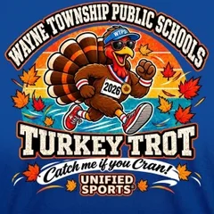 Turkey Trot 5K for WTPS Unified Sports® sponsored by Wayne Special Parents Association logo