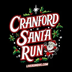 Cranford Santa Run 12/5 10:15 am logo