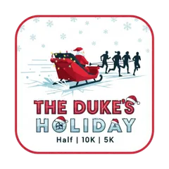 The Duke’s Holiday Half Marathon, 10K, and 5K Race Fest logo