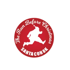 The Run Before Christmas - SantaCon 8k logo