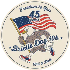 Brielle Day Hill & Dale 10K Challenge logo
