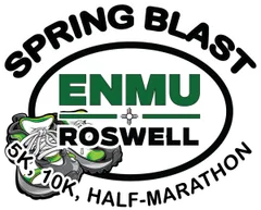 ENMU - Roswell Spring Blast 5K, 10K, & Half Marathon logo