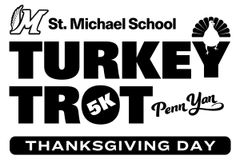 2026 St. Michael School 15th Annual 5K Turkey Trot logo