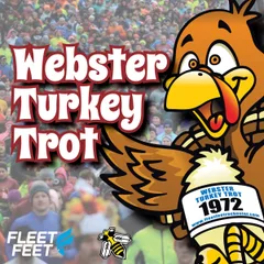 55th Annual Webster Turkey Trot logo