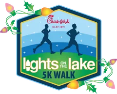 Lights on the Lake 5K logo