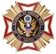 VFW Post 6249 Suffolk County World War II and Military History Museum's "Rails to Trail" 5K logo